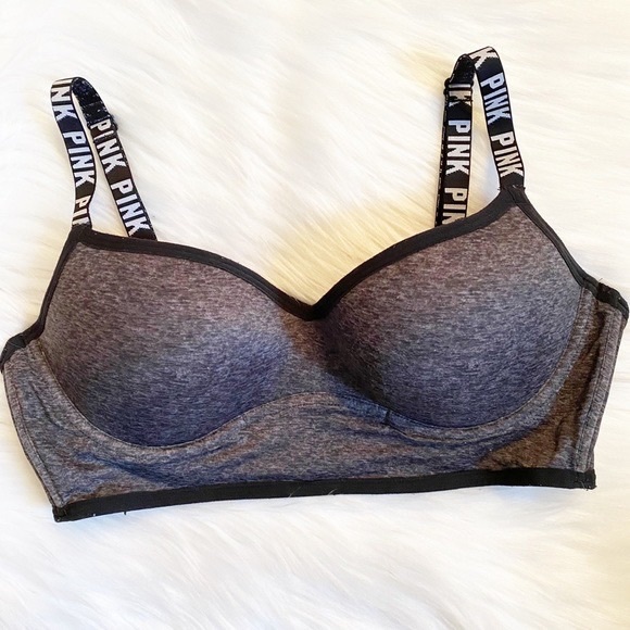 Victoria’s Secret Pink Cage Back Push Up Bralette - Picture 1 of 14